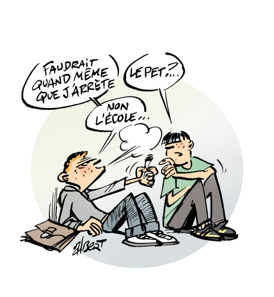 fumeur de pet